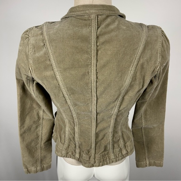 ❤️ White House Black Market Beige Corduroy Blazer Jacket 4 - Picture 4 of 11